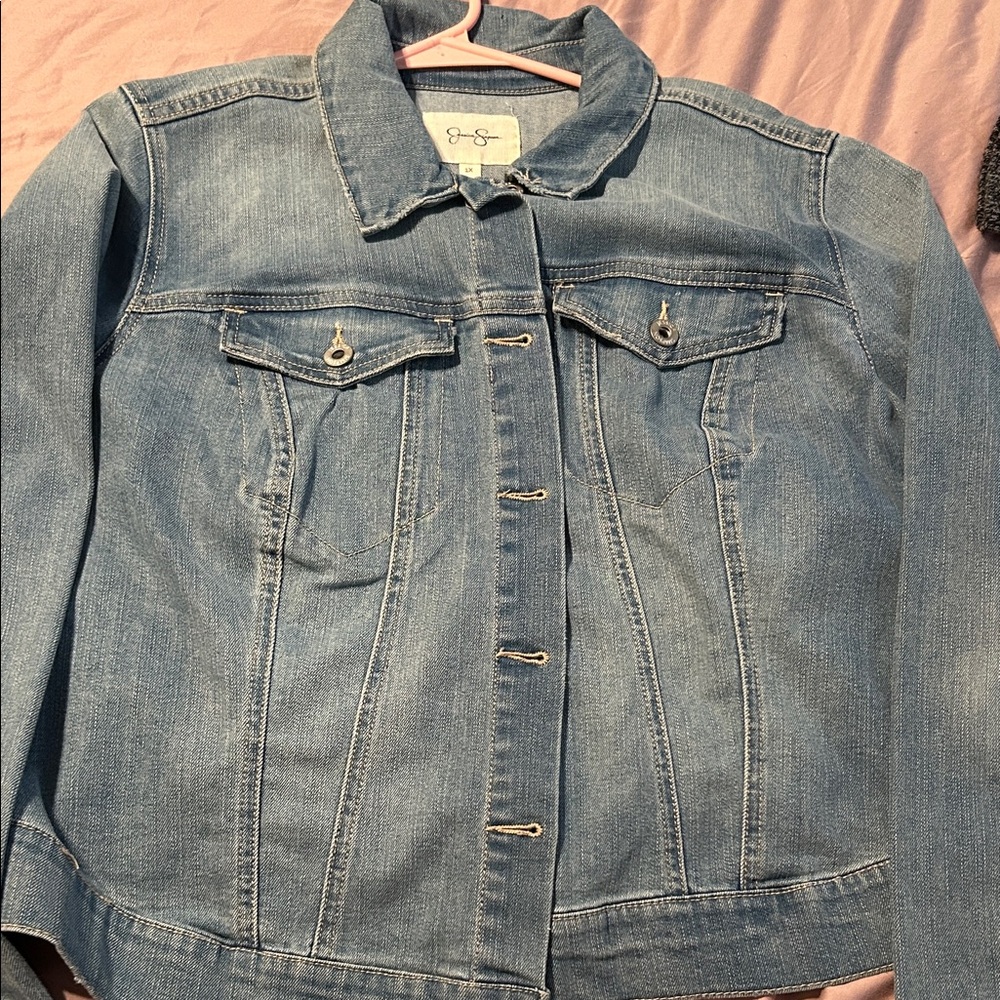 Jessica Simpson Light Blue Jean Jacket